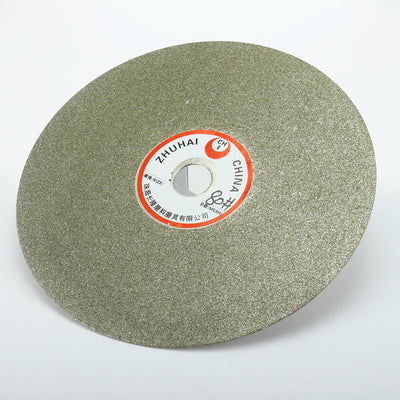 Harfington Uxcell 6-inch Grit 80 Diamond Coated Flat Lap Wheel Grinding Disc Polishing Tool