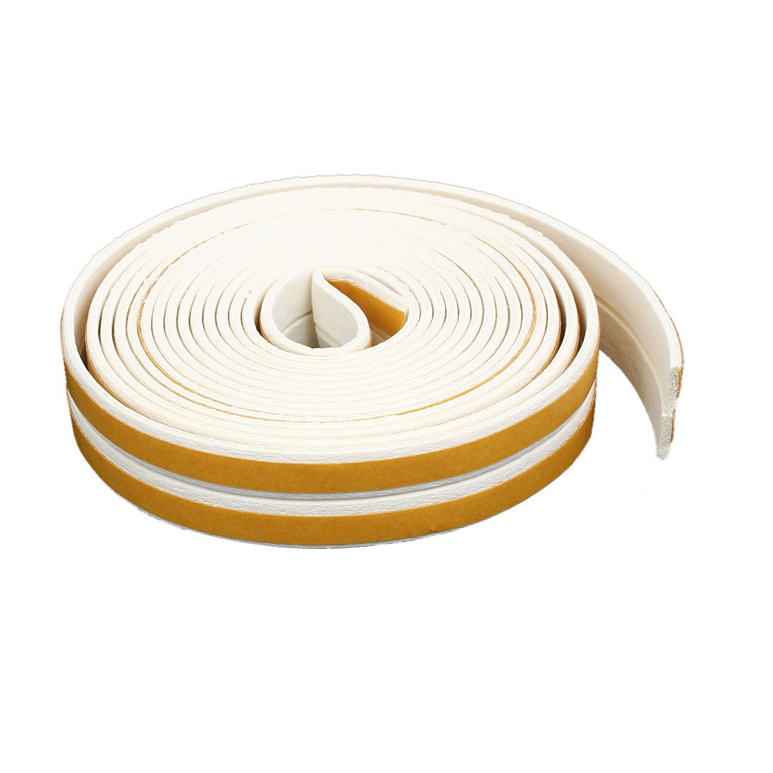 uxcell Uxcell 9.8 Feet EPDM Foam Rubber Self Adhesive Weatherstrip Seal Strip White 2pcs