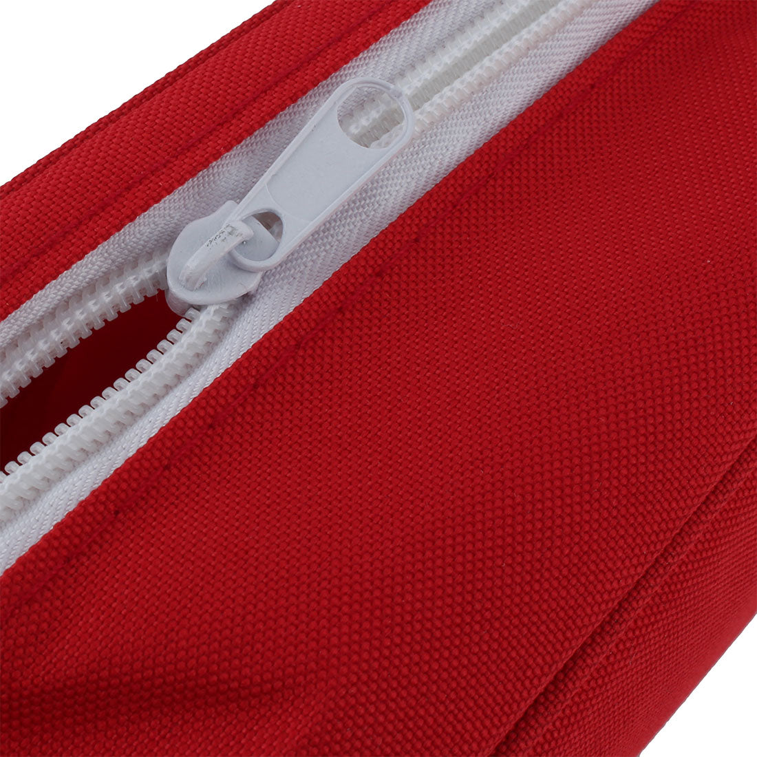 uxcell Uxcell Outdoor Camping Polyester Rectangle Emergency First Aid Medic Rescue Bag Red