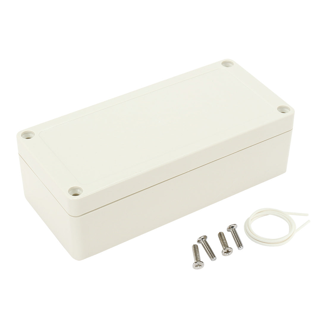 uxcell Uxcell 5.9"x2.76"x1.85"(150mmx70mmx47mm) ABS Junction Box Universal Electric Project Enclosure