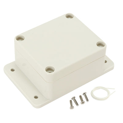 Harfington Uxcell 2.48"x2.28"x1.37"(63mmx58mmx35mm) ABS Junction Box Universal Electric Project Enclosure w Fixed Ear