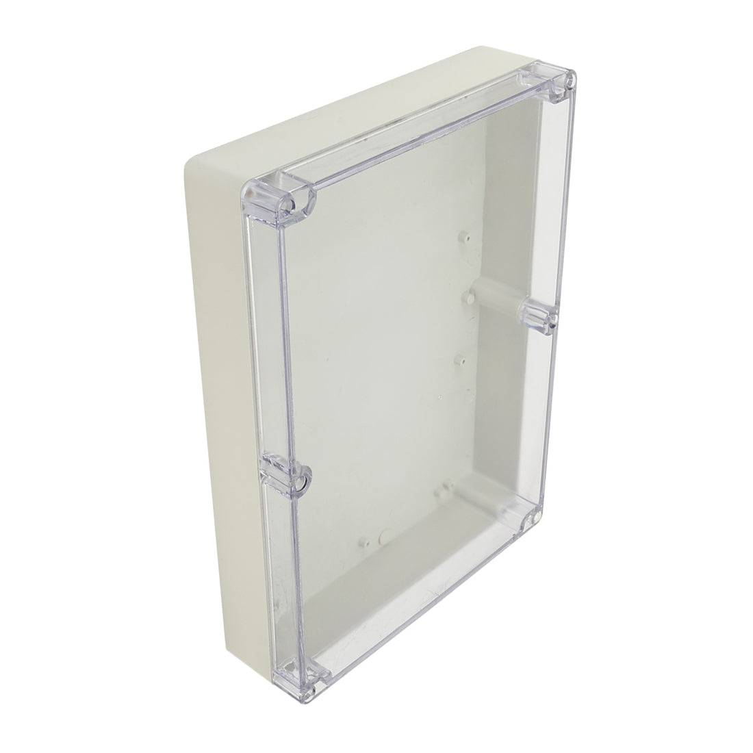 uxcell Uxcell 11.4"x8.3"x2.3"(290mmx210mmx60mm) ABS Junction Box Universal Project Enclosure w PC Transparent Cover