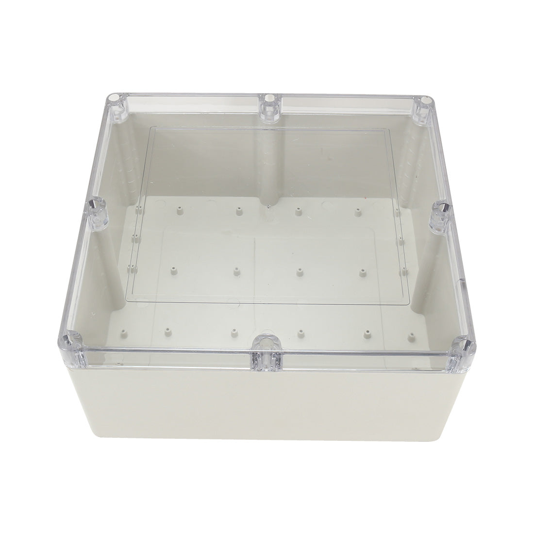 uxcell Uxcell 12"x11"x5.5"(300mmx280mmx140mm) ABS  Junction Box Universal Project Enclosure w PC Transparent Cover