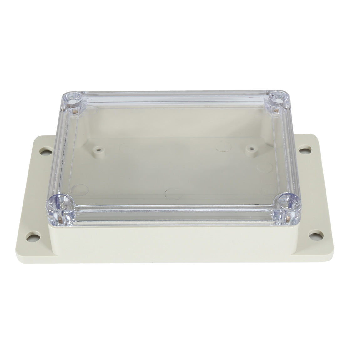 uxcell Uxcell 4.5"x3.4"x1.4"(115mmx85mmx35mm) ABS Junction Box Universal Project Enclosure w PC Transparent Cover