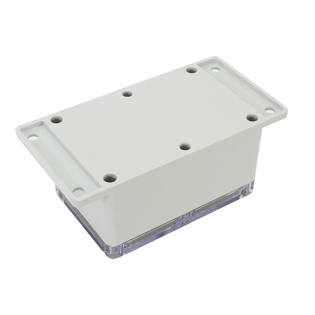 uxcell Uxcell 6.34"x3.23"x2.52"(161mmx82mmx64mm) ABS Junction Box Universal Project Enclosure w PC Transparent Cover