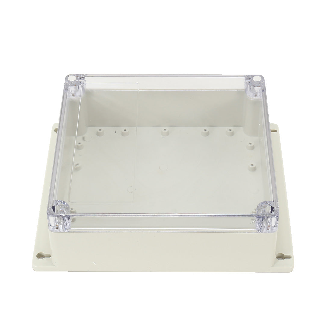 uxcell Uxcell 7.6"x7.4"x2.8"(192mmx188mmx70mm) ABS Junction Box Universal Project Enclosure w PC Transparent Cover
