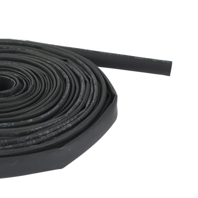 Harfington Uxcell 4mm 2:1 rate Heat Shrink Tube Wire Wrap Cable Sleeve Tubing 6 Meters Length Black