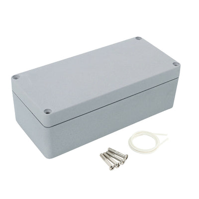 uxcell Uxcell 6.9"x3.2"x2.2"(175mmx80mmx56mm) Aluminum Junction Box Universal Electric Project Enclosure