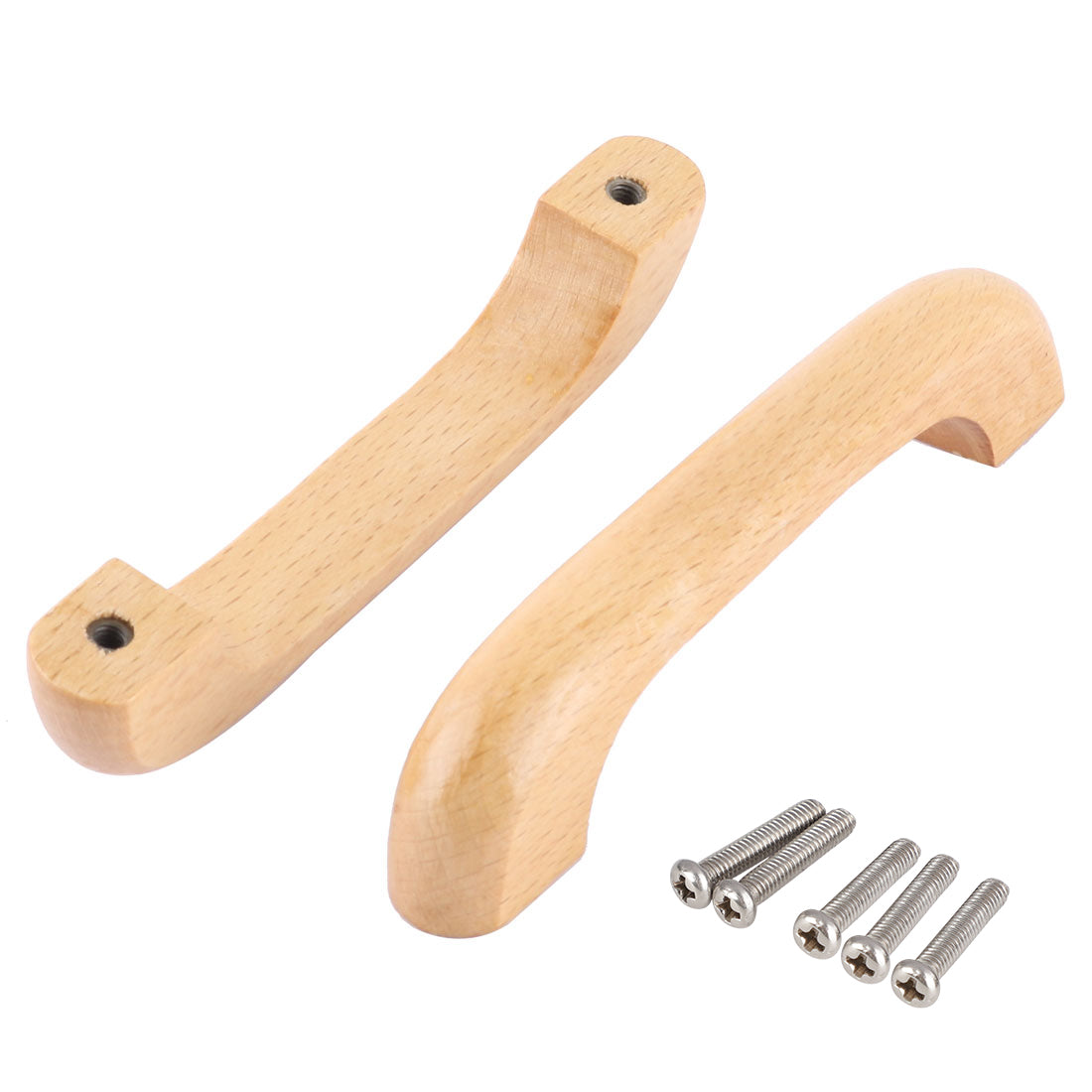 uxcell Uxcell Family Wood Door Cabinet Dresser Drawer Replacement Pull Handle Handgrip 2 Pcs