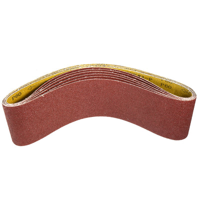 uxcell Uxcell 4-Inch x 36-Inch Aluminum Oxide Sanding Belt 60 Grits Lapped Joint 6pcs