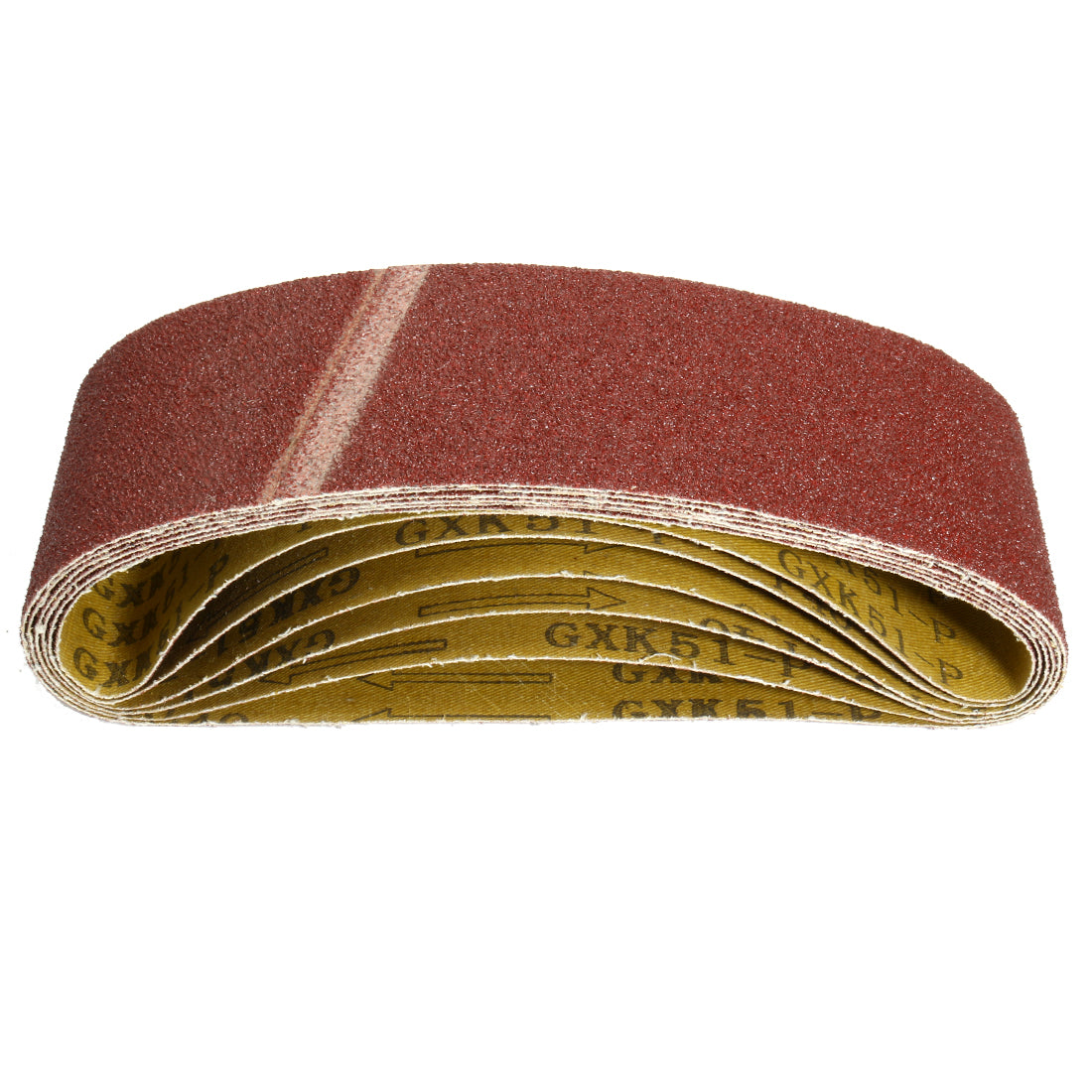 uxcell Uxcell 3-Inch x 21-Inch Aluminum Oxide Sanding Belt 40 Grits Lapped Joint 6pcs