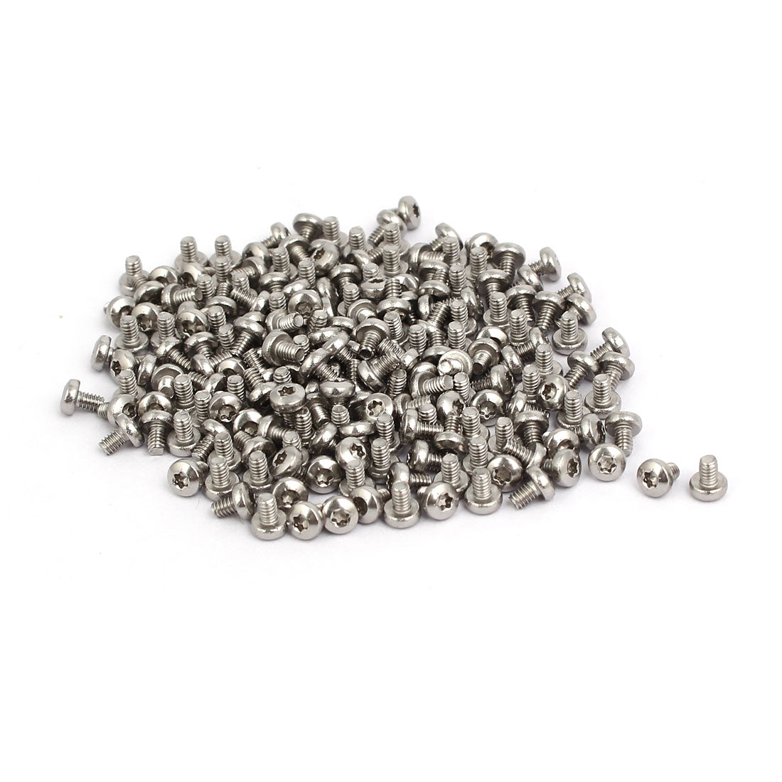 uxcell Uxcell M2x3mm 304 Stainless Steel Button Head Torx Screws Fasteners 200pcs