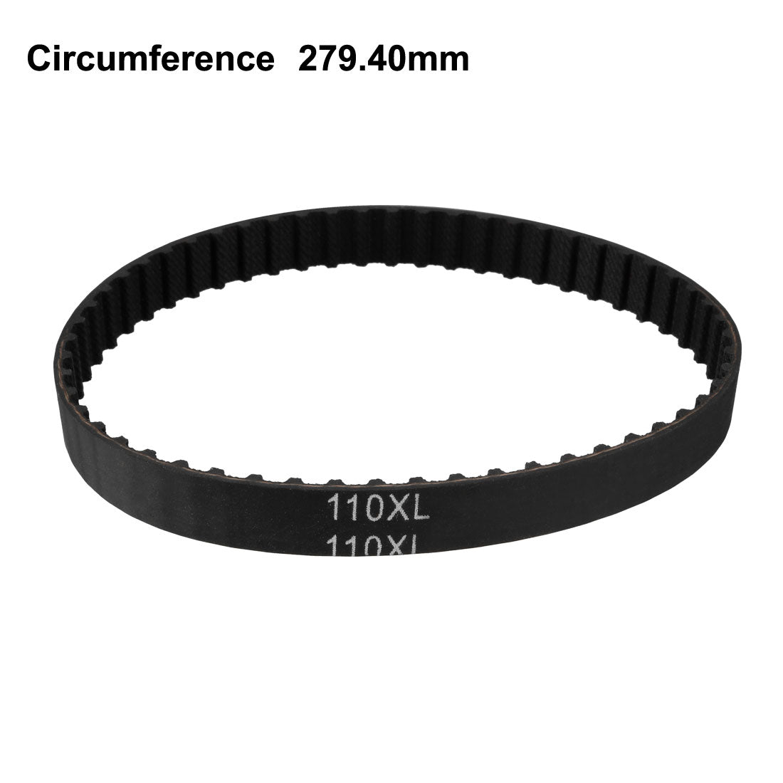 uxcell Uxcell 110XL Rubber Timing Belt Synchronous Closed Loop Timing Belt Pulleys 10mm Width