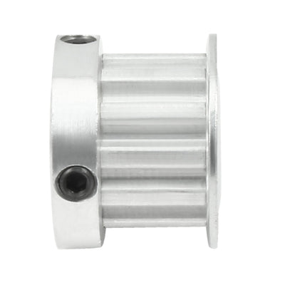Harfington Uxcell Aluminum M-X-L 25 Teeth 10mm Bore Timing Belt Idler Pulley Flange Synchronous Wheel for 10mm Belt 3D Printer CNC