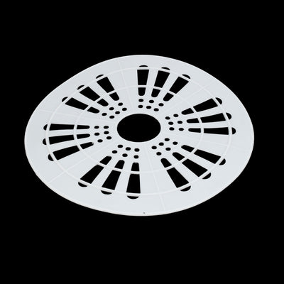 Harfington Uxcell 23.5cm Dia Plastic Semi Automatic Washing Machine Spin Cap Cover White