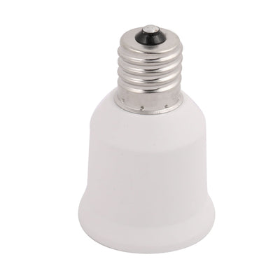 Harfington Uxcell 10Pcs E17 to E26 Extender Adapter Converter Lamp Bulb Socket Holder 55mm Height