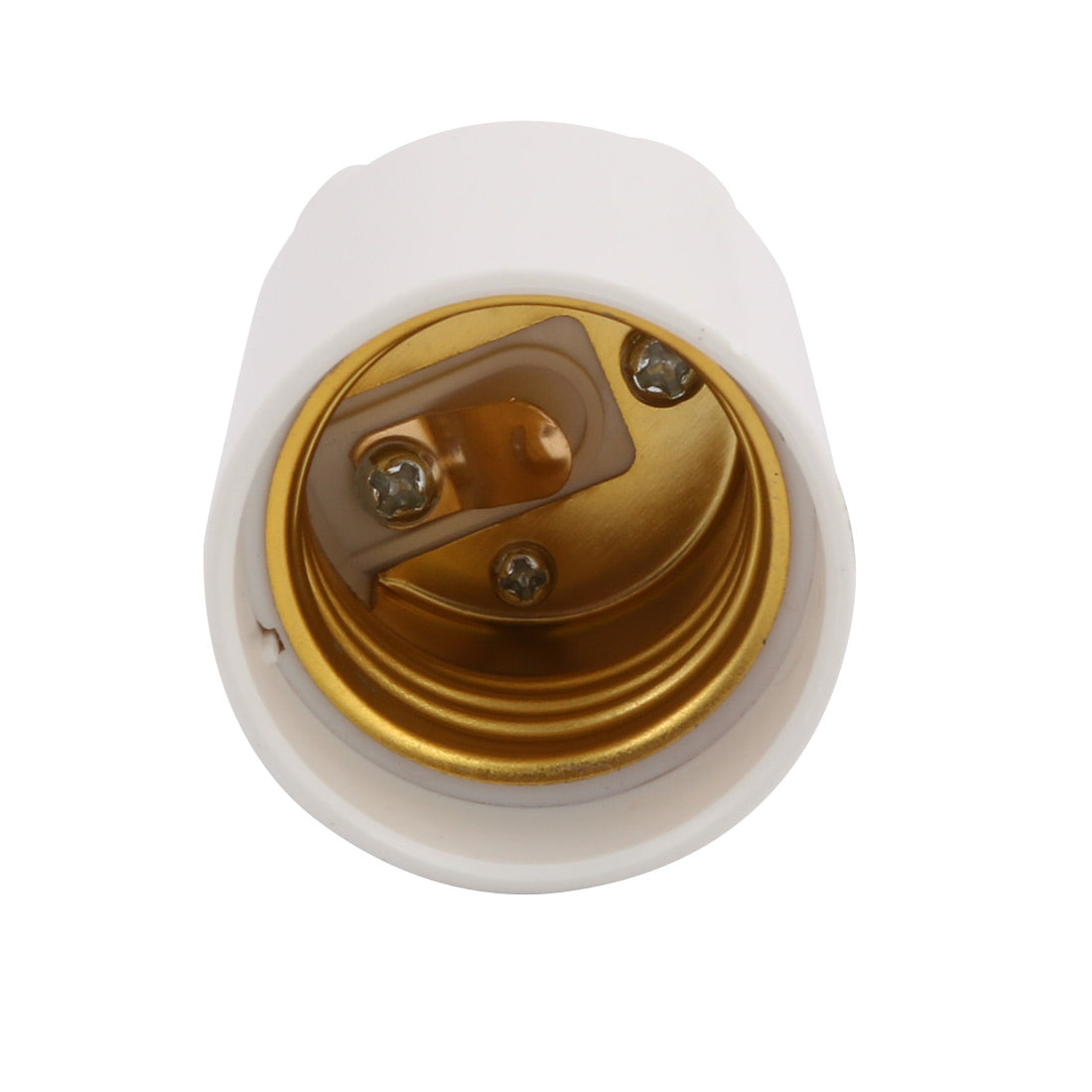 uxcell Uxcell G24 to E27 Light Socket, Bulb Base Adapter Converter, Commutator 10Pcs