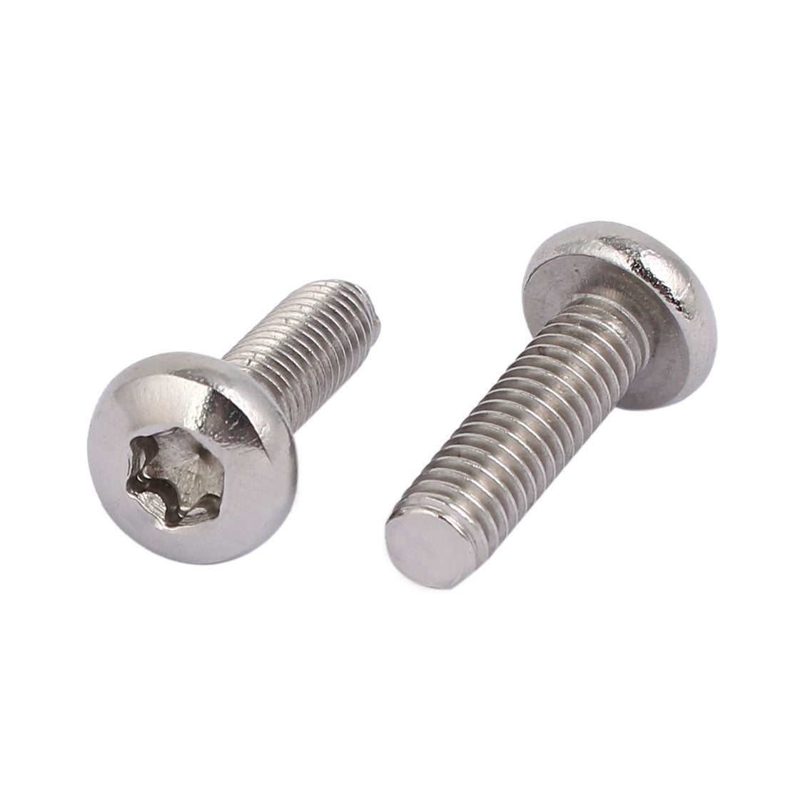 uxcell Uxcell M6x20mm 304 Stainless Steel Button Head Torx Socket Cap Screws Fasteners 8pcs