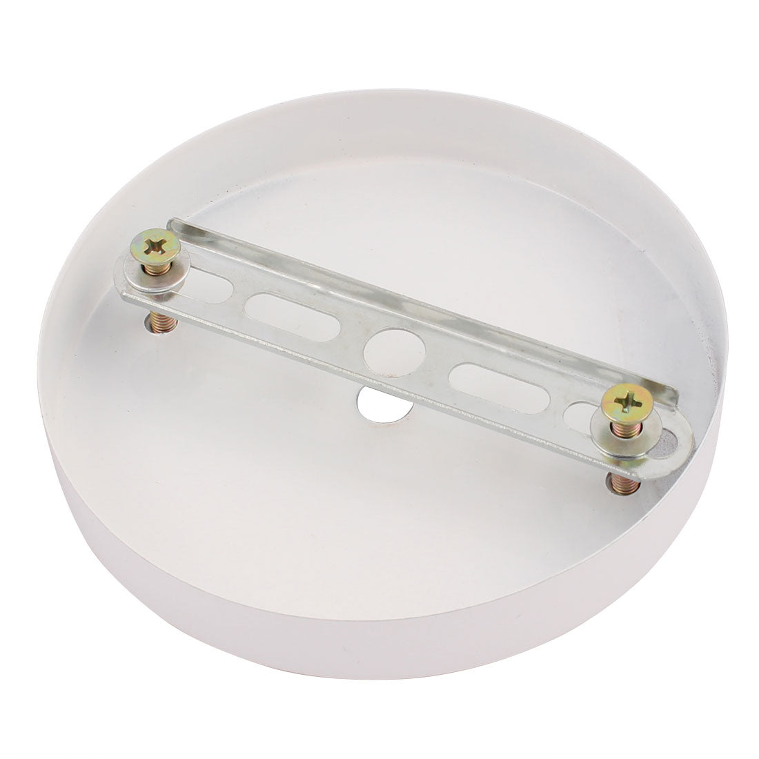 uxcell Uxcell 3 Pcs 120mmx20mm Ceiling Plate Chassis Disc Base Pendant Light Accessories White