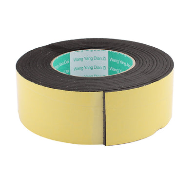 Harfington Uxcell 2 Pcs 50mm Width 3mm Thickness EVA Single Side Sponge Foam Tape 4 Meters Length