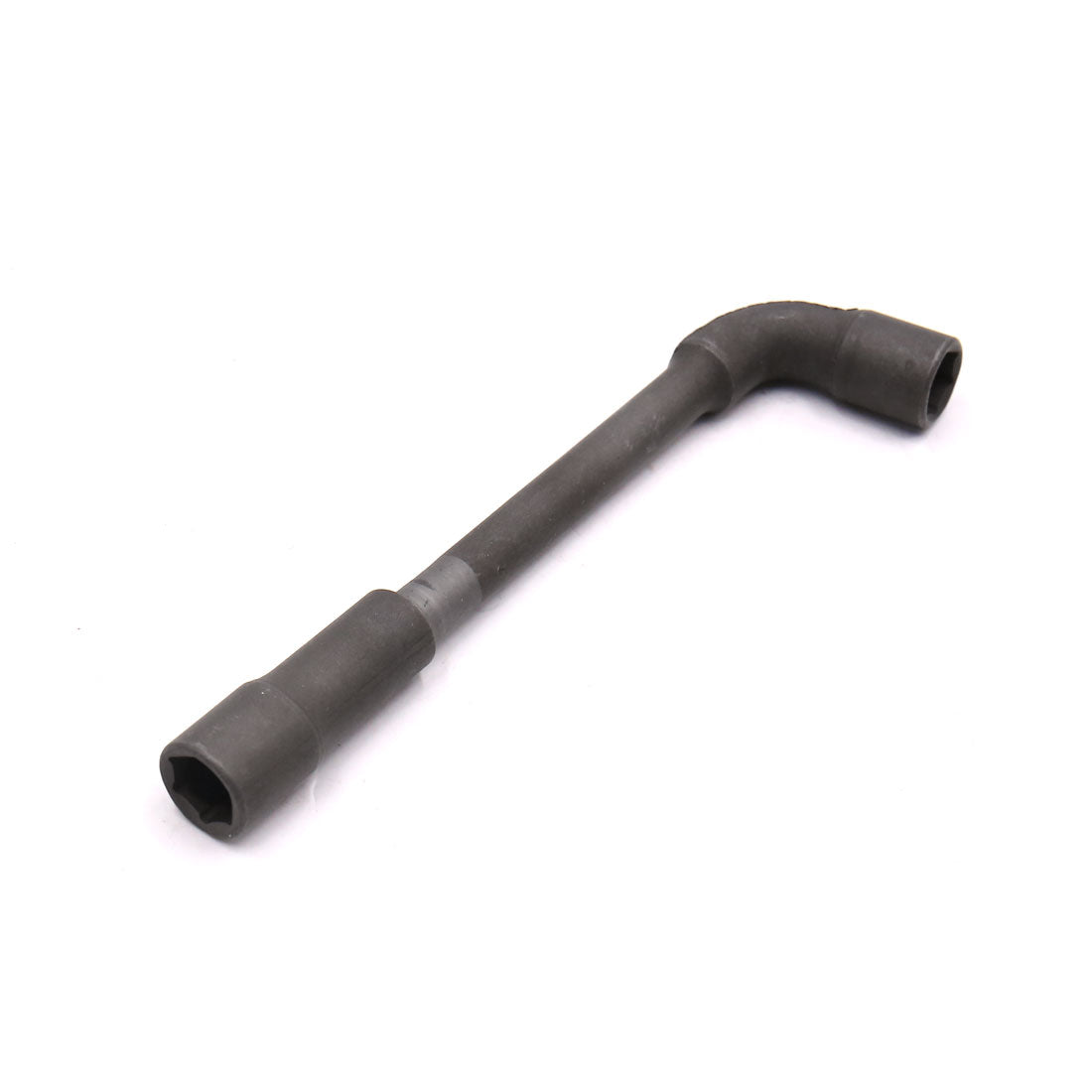 uxcell Uxcell Black 10mm L Shaped Double End Hexagon Socket Spanner Wrench Repair Tool for Car