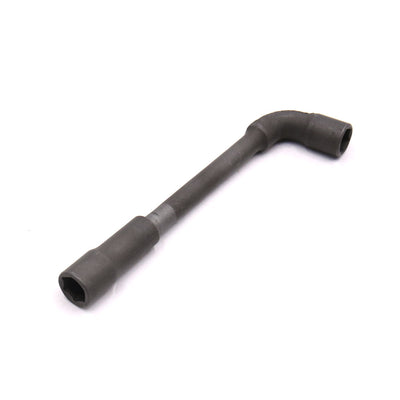 Harfington Uxcell Black 10mm L Shaped Double End Hexagon Socket Spanner Wrench Repair Tool for Car