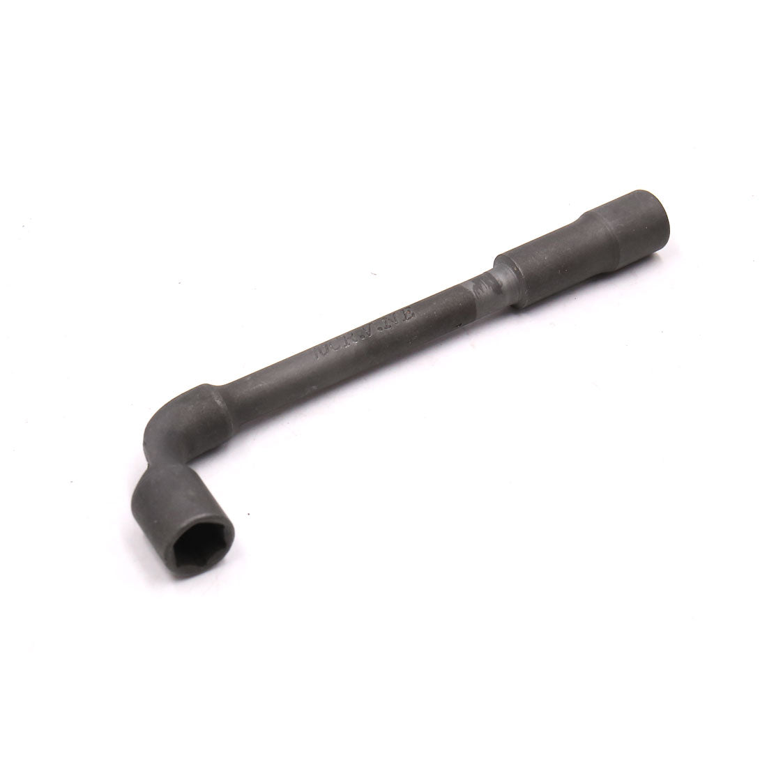 uxcell Uxcell Black 10mm L Shaped Double End Hexagon Socket Spanner Wrench Repair Tool for Car