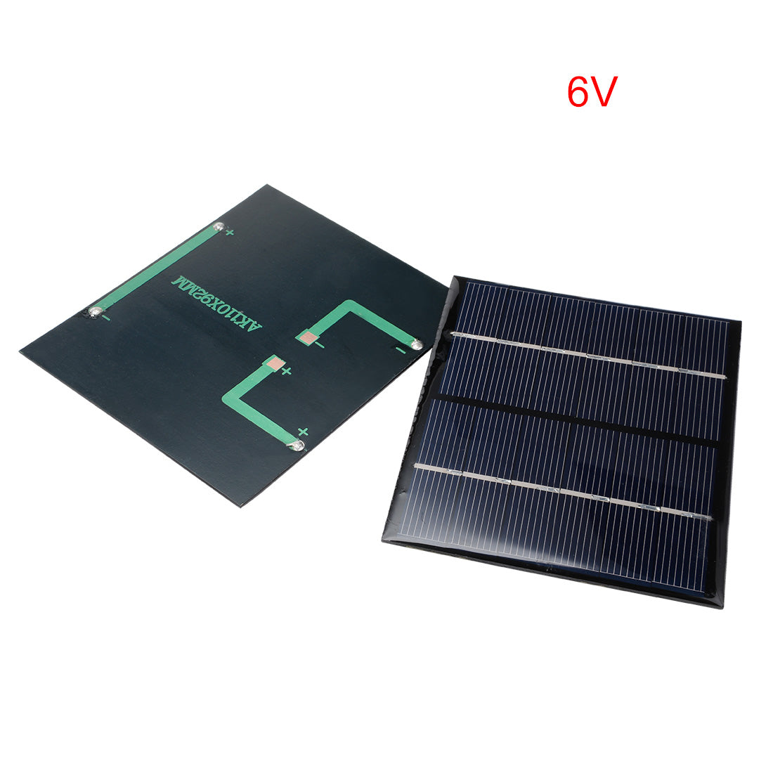 uxcell Uxcell 5Pcs 6V 200mA Poly Mini Solar Cell Panel Module DIY for Light Toys Charger 110mm x 92mm
