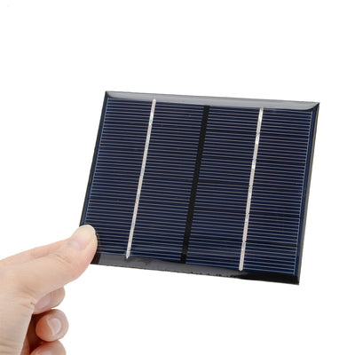 Harfington Uxcell 5Pcs 6V 200mA Poly Mini Solar Cell Panel Module DIY for Light Toys Charger 110mm x 92mm
