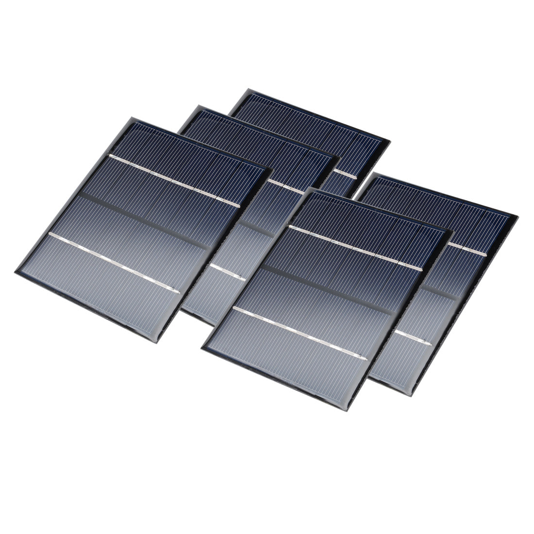 uxcell Uxcell 5Pcs 6V 200mA Poly Mini Solar Cell Panel Module DIY for Light Toys Charger 110mm x 92mm