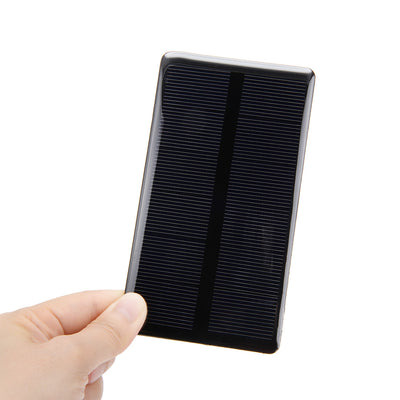 Harfington Uxcell 5Pcs 6V 180mA Poly Mini Solar Cell Panel Module DIY for Light Toys Charger 133mm x 73mm