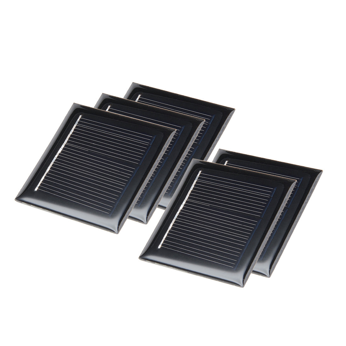 uxcell Uxcell 5Pcs 2V 50mA Poly Mini Solar Cell Panel Module DIY for  Light Toys Charger 54mm x 54mm