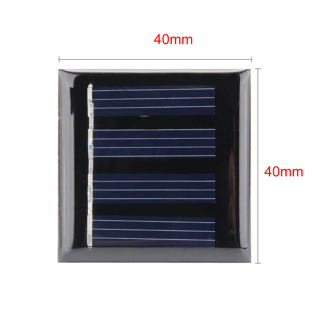 uxcell Uxcell 5Pcs 2V 40mA Poly Mini Solar Cell Panel Module DIY for Light Toys Charger 40mm x 40mm