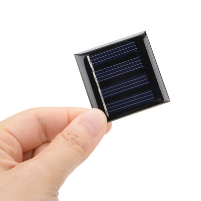 Harfington Uxcell 5Pcs 2V 40mA Poly Mini Solar Cell Panel Module DIY for Light Toys Charger 40mm x 40mm