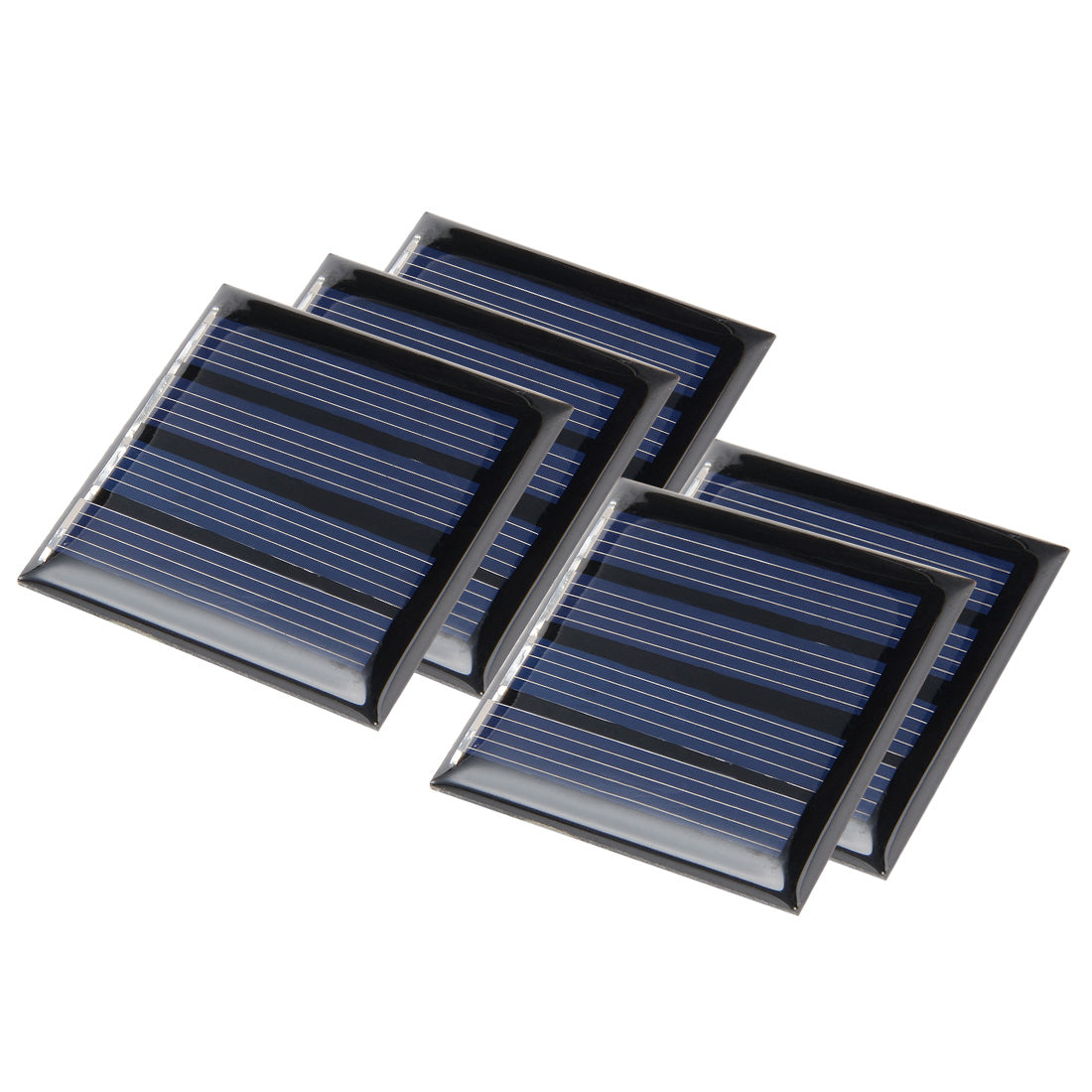 uxcell Uxcell 5Pcs 2V 50mA Poly Mini Solar Cell Panel Module DIY for Phone Light Toys Charger 45mm x 45mm