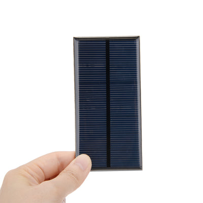 Harfington Uxcell 5Pcs 7.5V 100mA Poly Mini Solar Cell Panel Module DIY for Light Toys Charger 110mm x 55mm