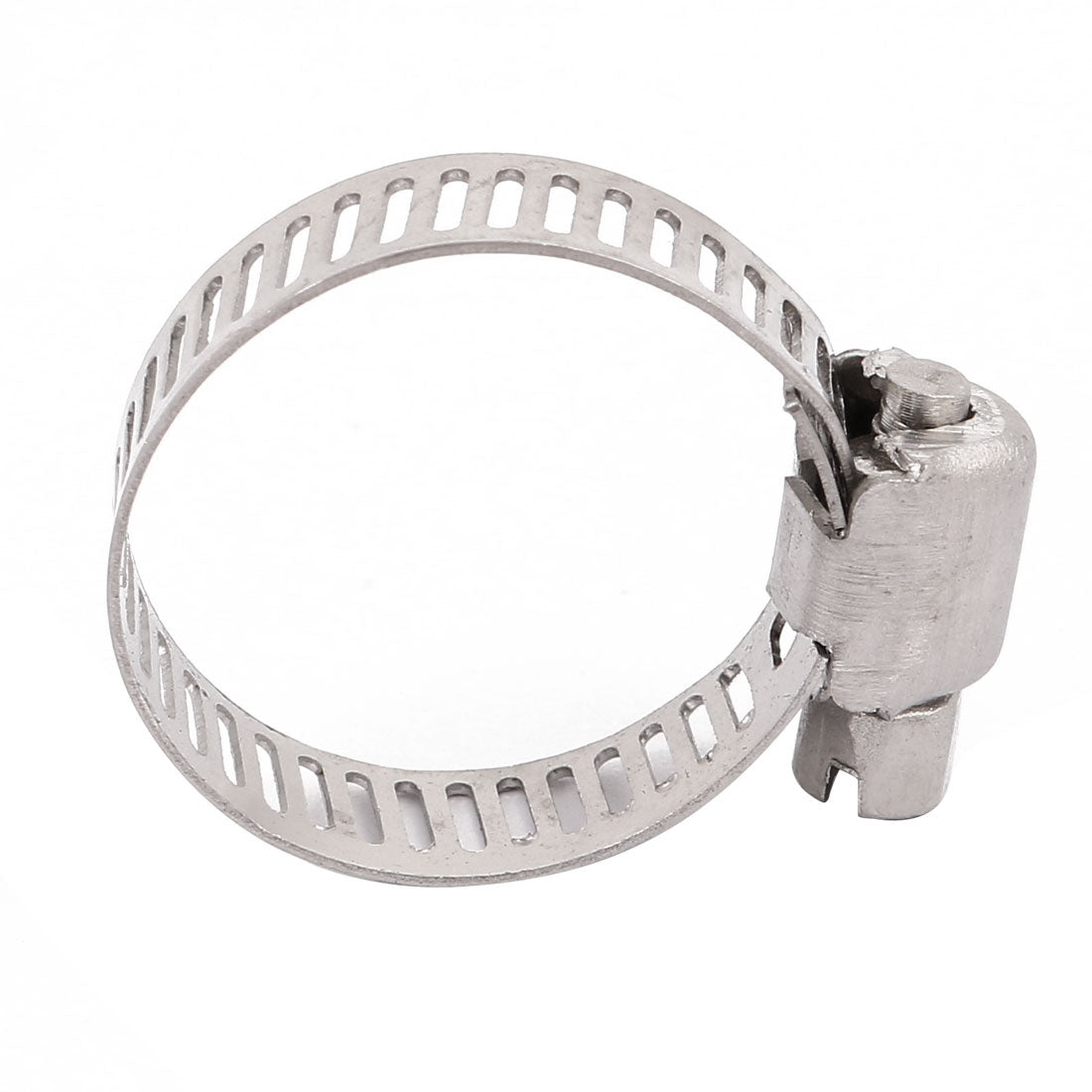uxcell Uxcell 50 Pcs 16mm to 25mm Dia Range 8mm Width Metal US Type Adjustable Hose Clamp Hoop