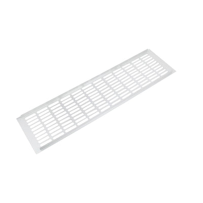Harfington Uxcell 600mmx150mm Rectangle Shape Air Vent Louvered Grill Cover Ventilation Grille