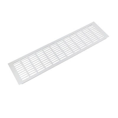 Harfington Uxcell 600mmx150mm Rectangle Shape Air Vent Louvered Grill Cover Ventilation Grille