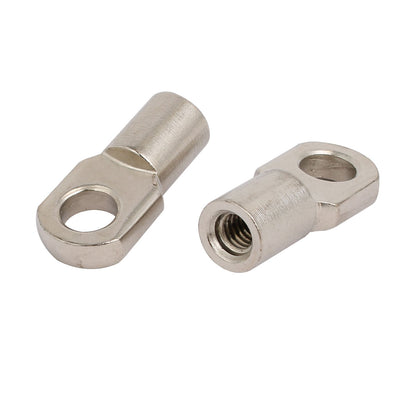 Harfington Uxcell M6 Female Threaded 45# Steel Gas Spring Strut Joint End Fitting 3pcs