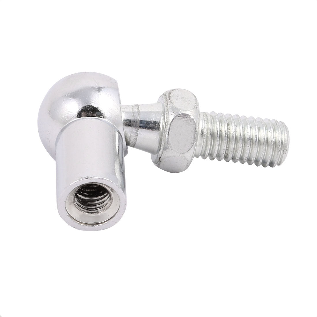 uxcell Uxcell M8 Male to M6 Female Thread Gas Spring Ball Joint Connector End Fitting 2pcs