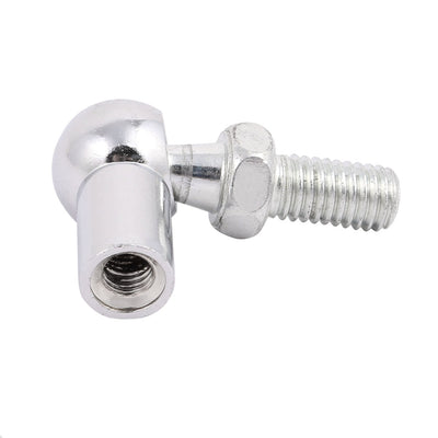 Harfington Uxcell M8 Male to M6 Female Thread Gas Spring Ball Joint Connector End Fitting 2pcs