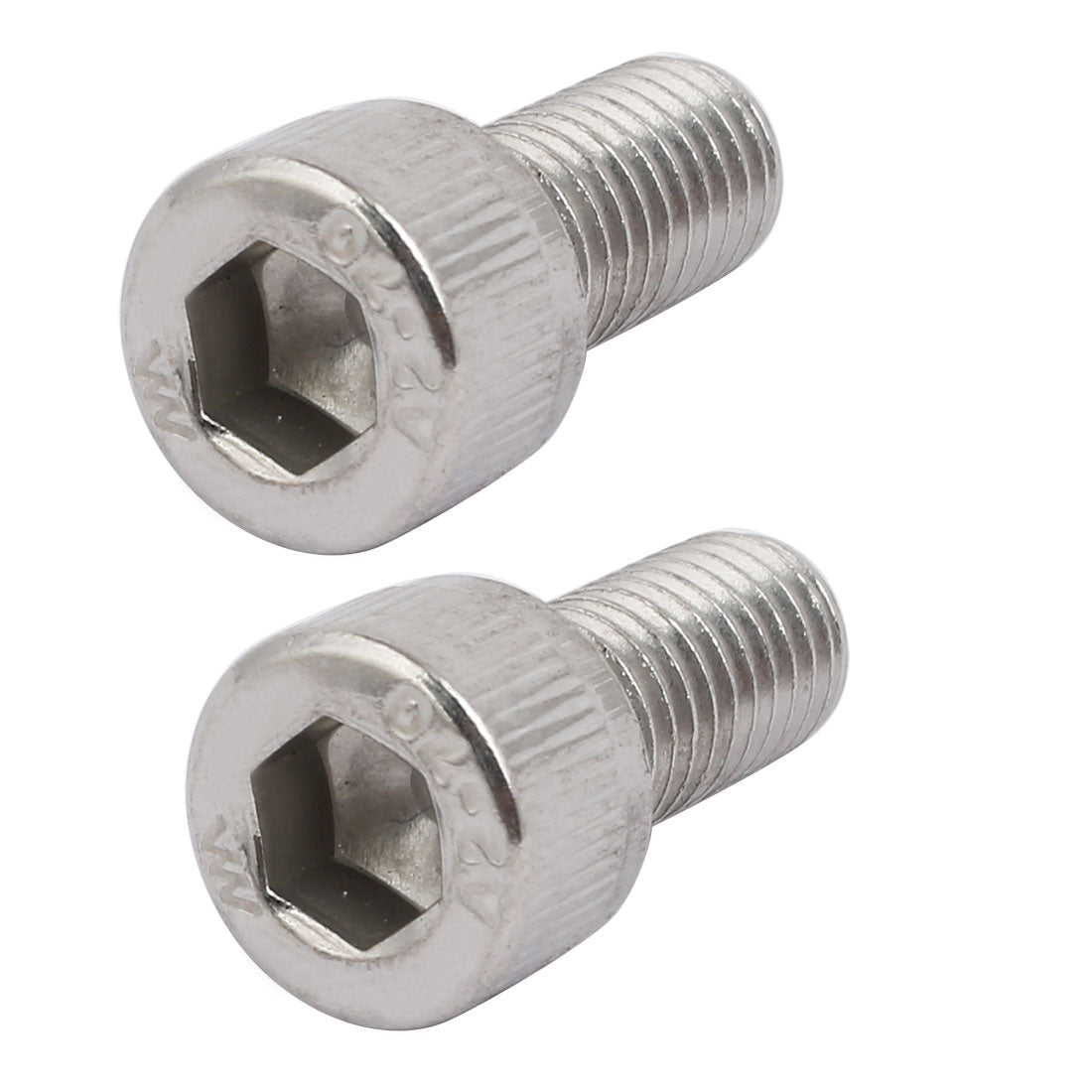 Uxcell M10x20mm 304 Stainless Steel Left Hand Thread Hex Socket Cap ...