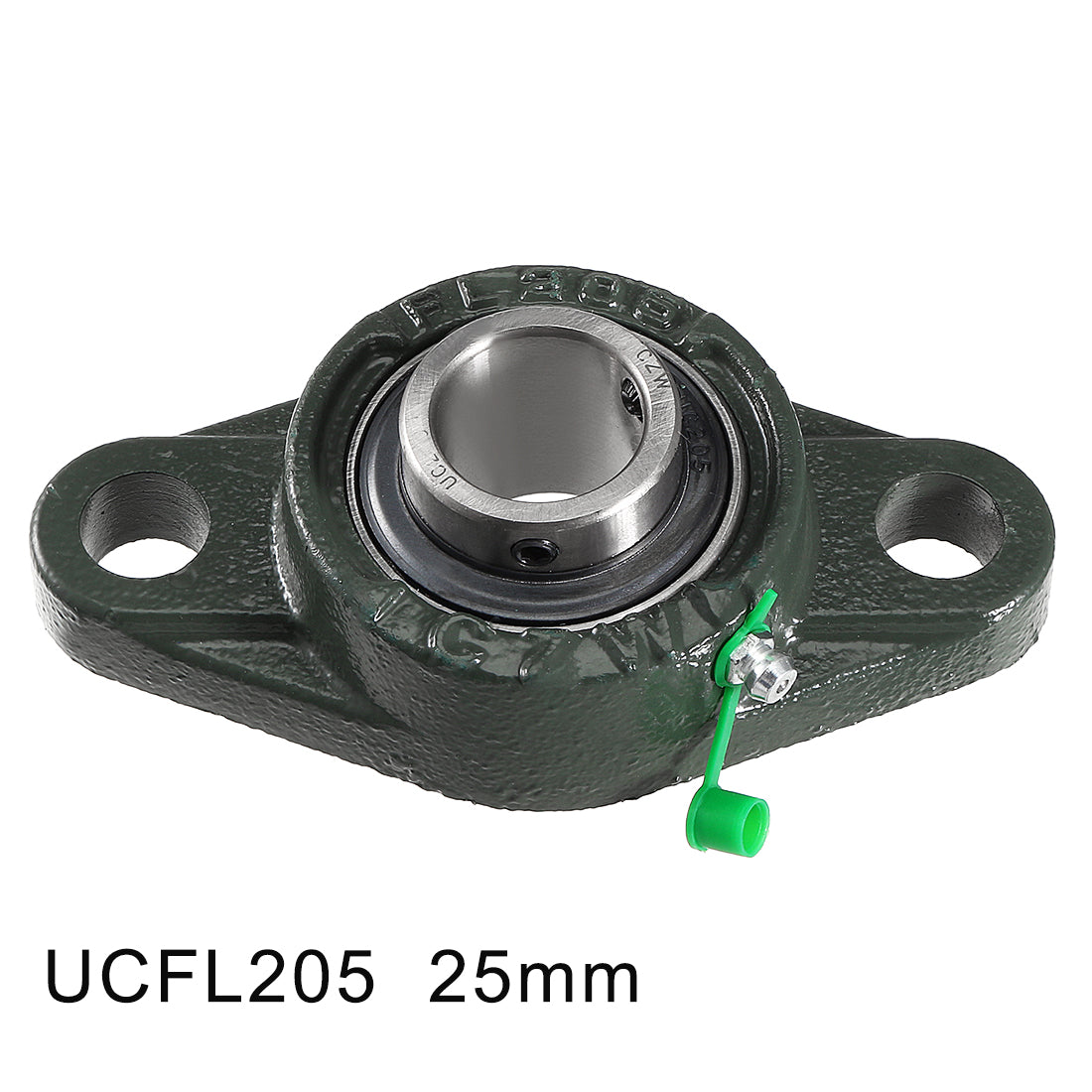 Uxcell Uxcell Pillow Block Bearing UCFL201 12mm Dia Mounted Bear Two Boltflange Cast Hosing