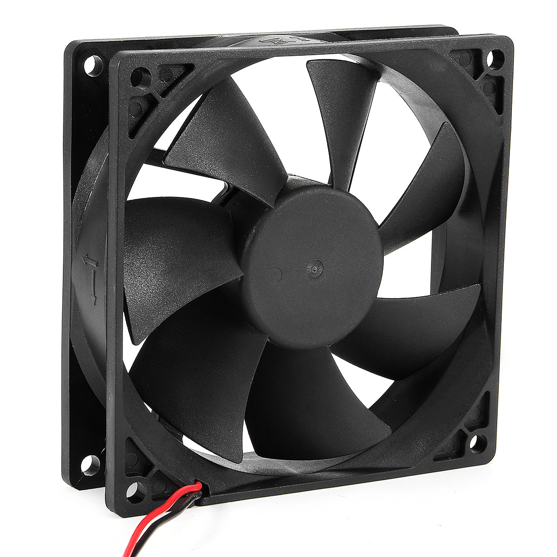 uxcell Uxcell 92mm x 25mm 12V DC Cooling Fan Long Life Sleeve Bearing Computer Case Fan