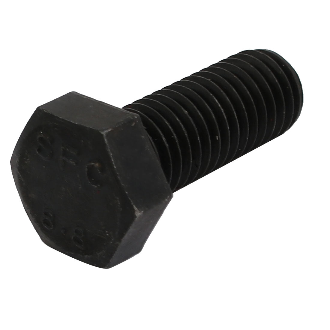 Uxcell 8.8 Grade M12x30mm Full Threaded Left Hand Thread Hex Head Bolt ...