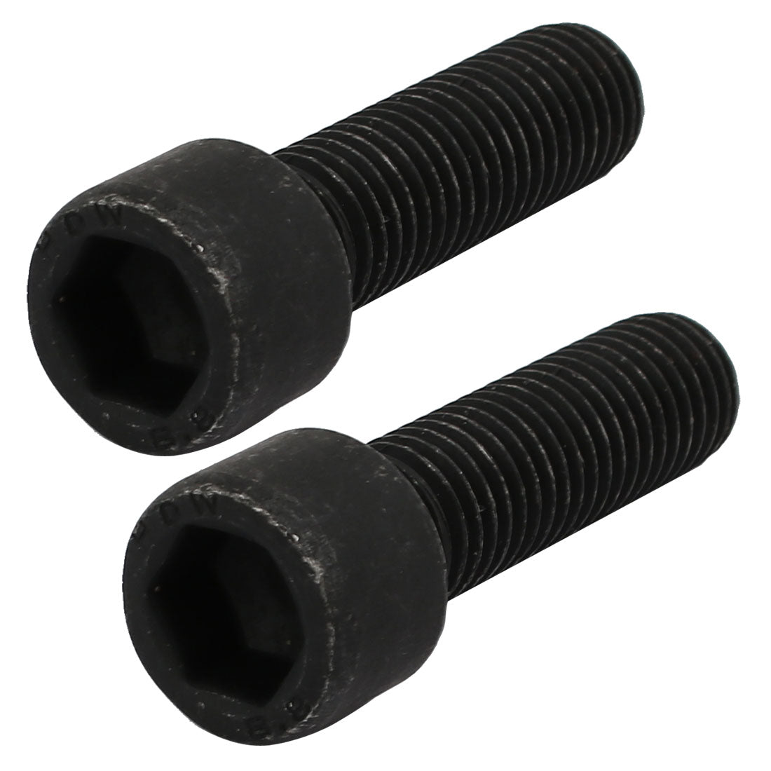 Uxcell 8.8 Grade M14x50mm Full Threaded Cylindrical Head Inner Hex Left ...