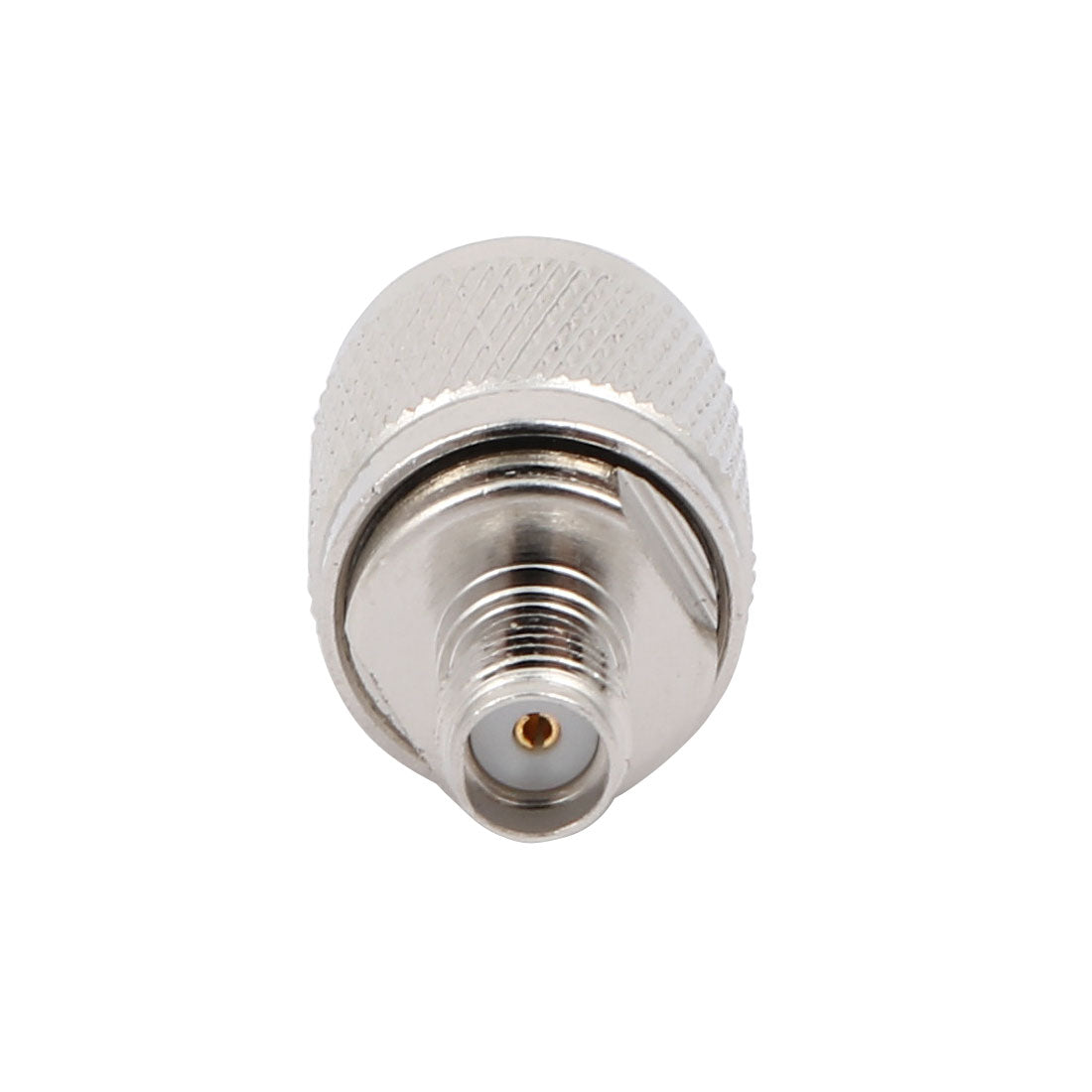 uxcell Uxcell TNC Male to SMA Female Jack M/F RF Adapter Coaxial Connector Silver Tone 25.5mm Length