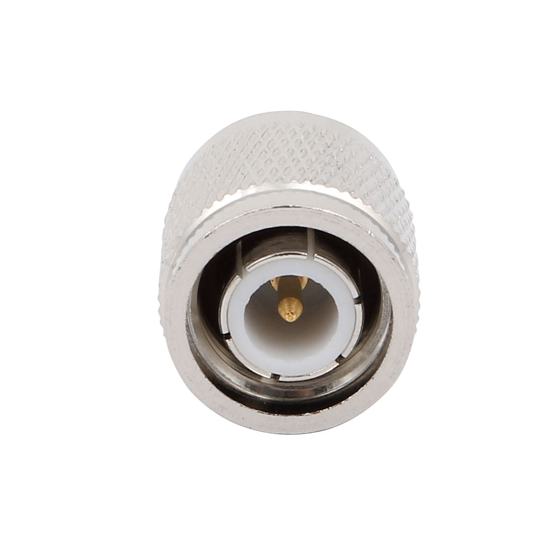 uxcell Uxcell TNC Male to SMA Female Jack M/F RF Adapter Coaxial Connector Silver Tone 25.5mm Length