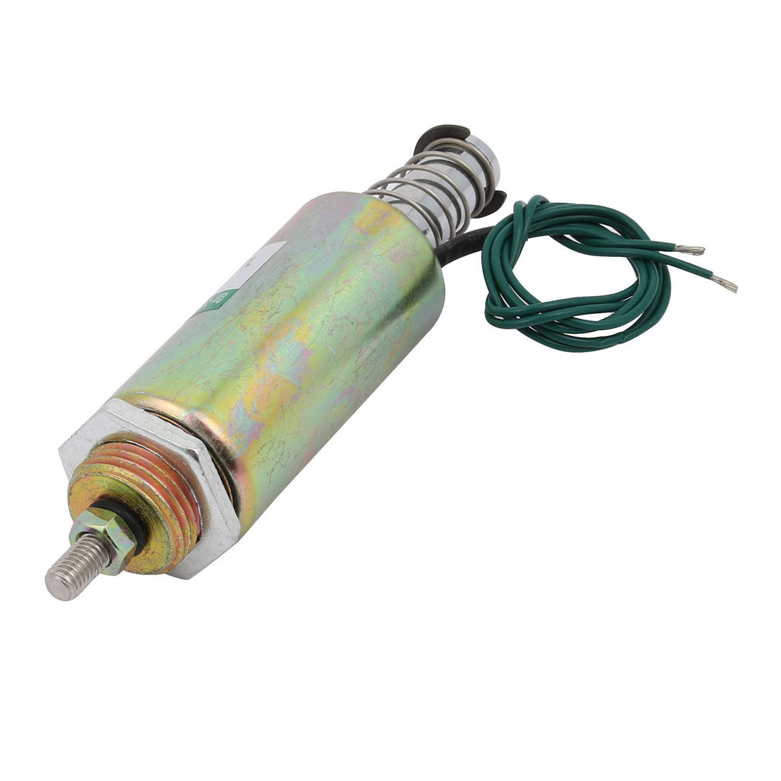 uxcell Uxcell DC 12V Push Pull Type Cylinder DC Solenoid Electromagnet Magnet XRN-25/50TL